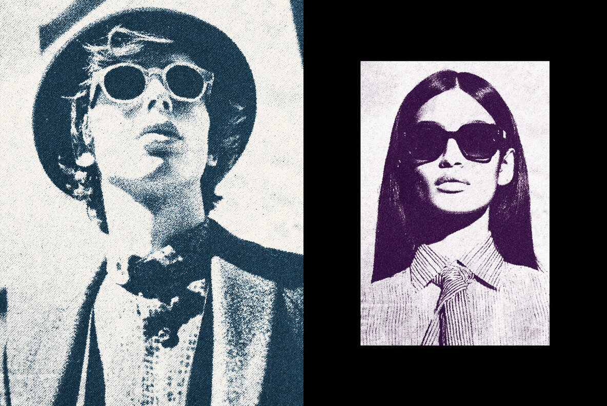 Grain Print Photo Effect 5