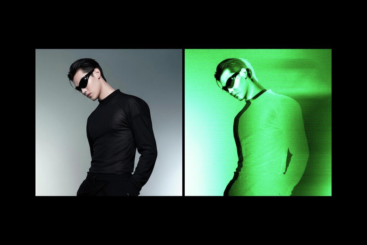 Bright Motion Blur Photo Effect 2