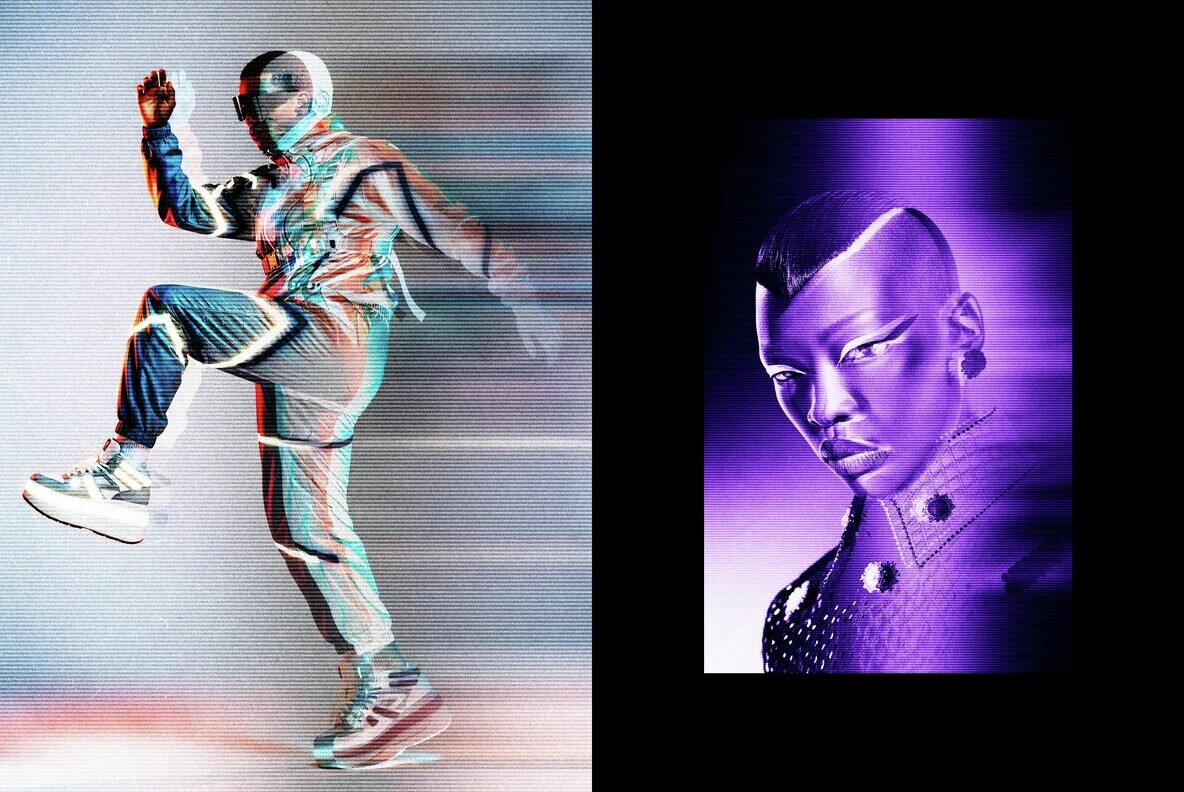 Bright Motion Blur Photo Effect 5