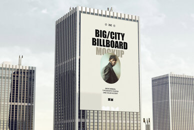 Big City Billboard Mockup