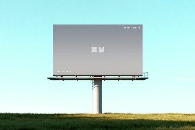 Minimalist Billboard Mockup