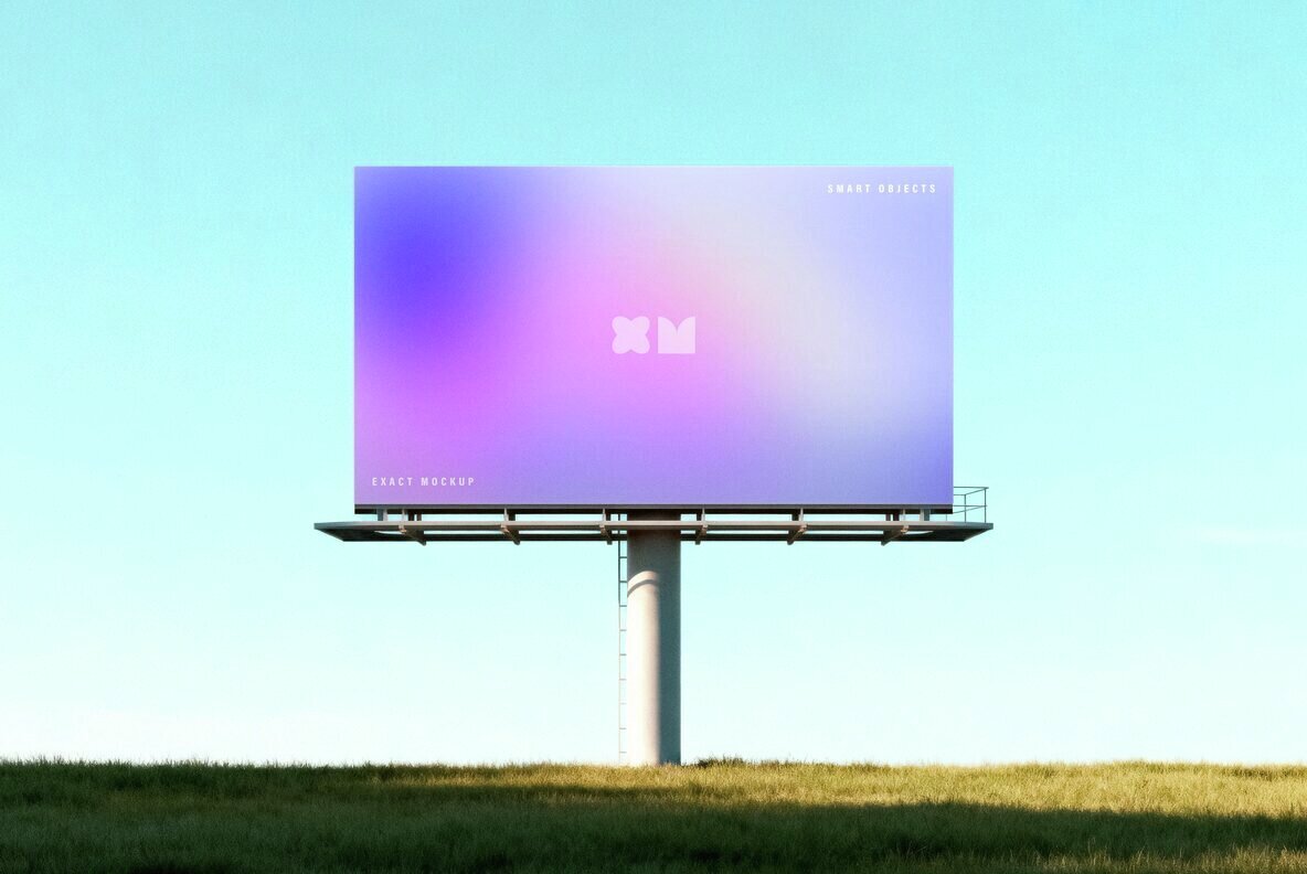 Minimalist Billboard Mockup 2
