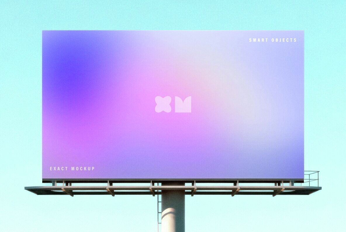Minimalist Billboard Mockup 3