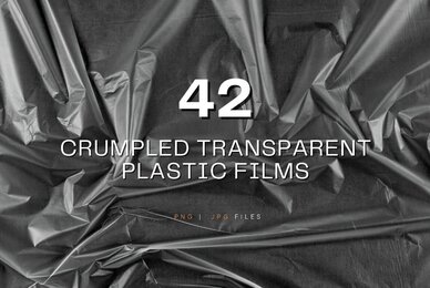 42 Transparent Plastic Film Overlays