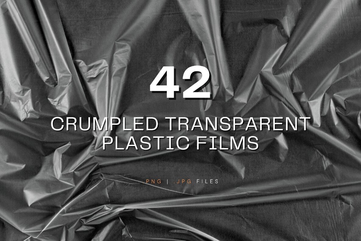 42 Transparent Plastic Film Overlays 1