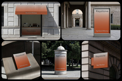 Branding Identity Mockups Keystone Series 1