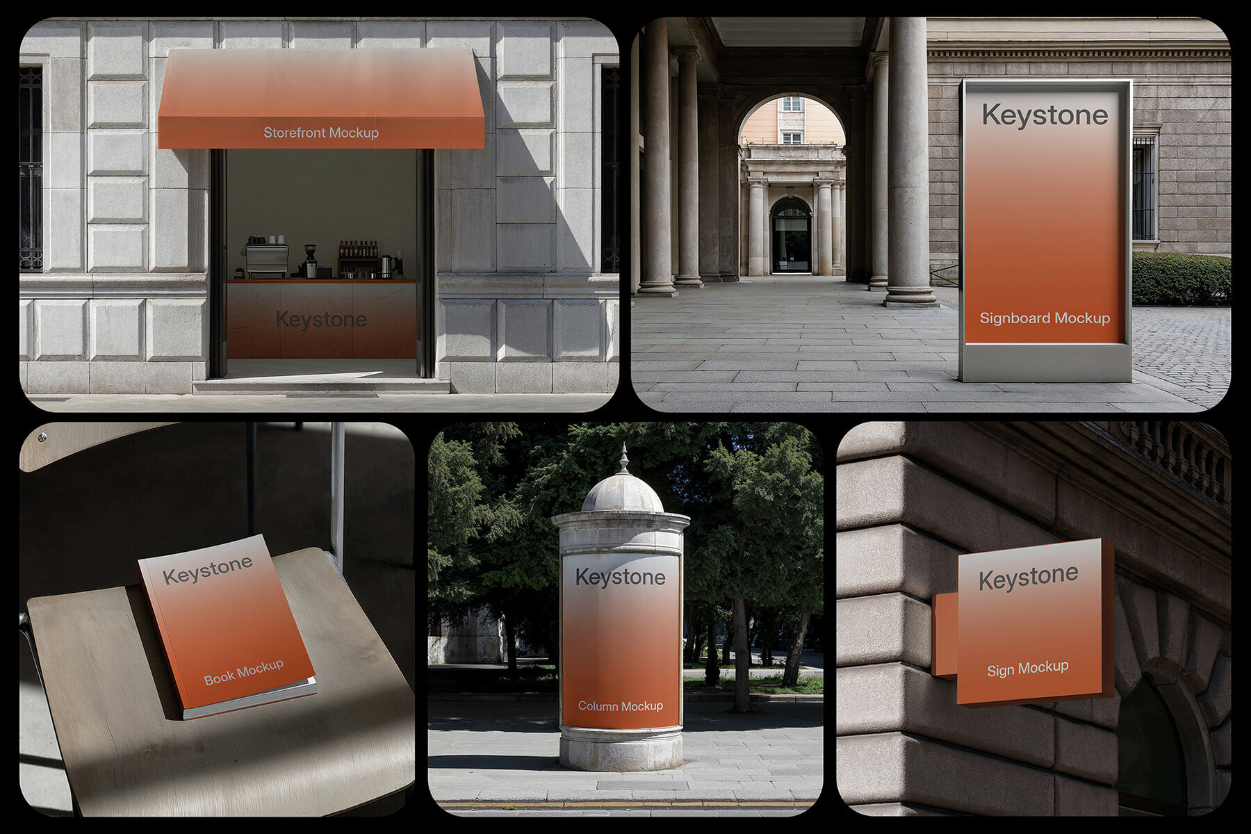 Branding Identity Mockups Keystone Series 1 1