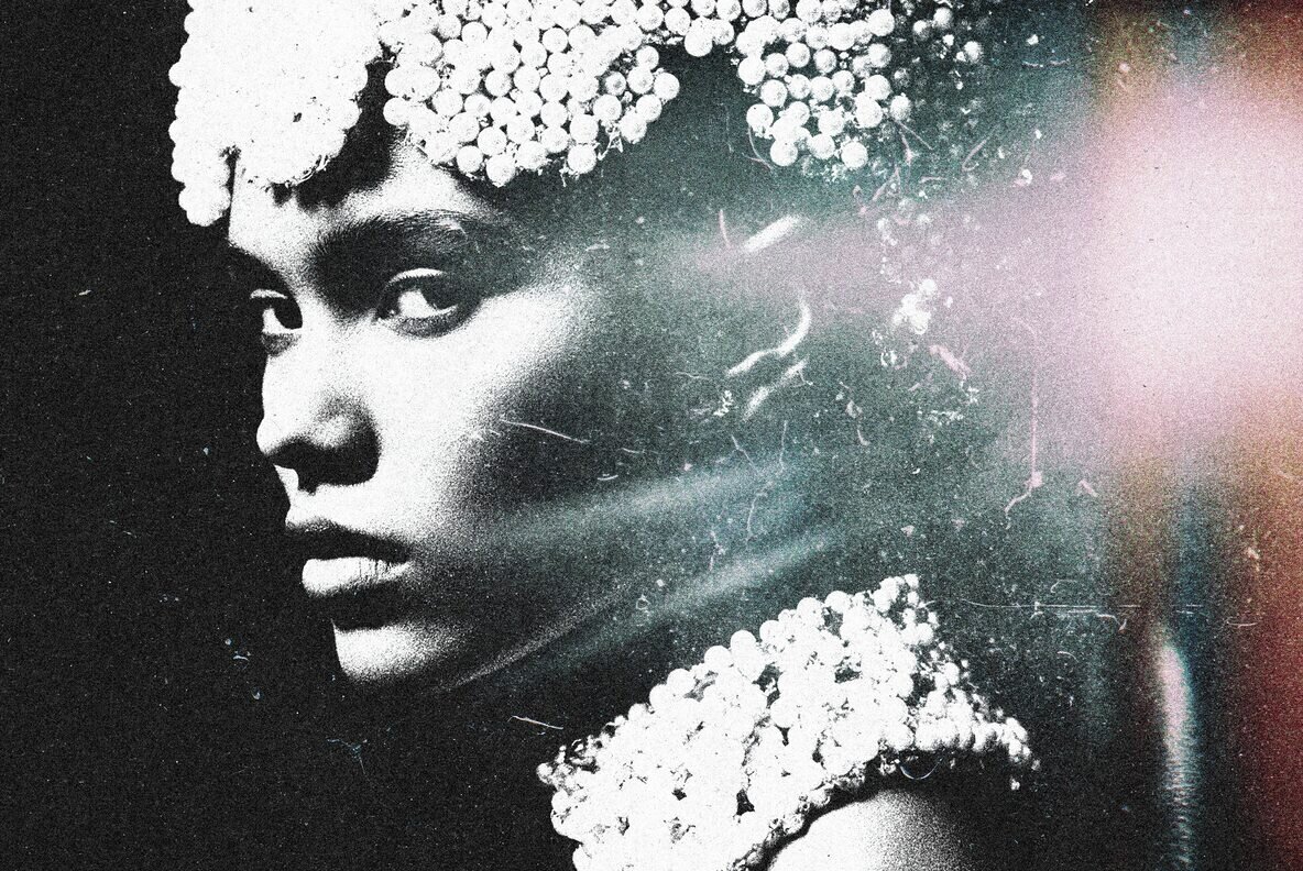 Grunge Risoprint Photo Effect 3