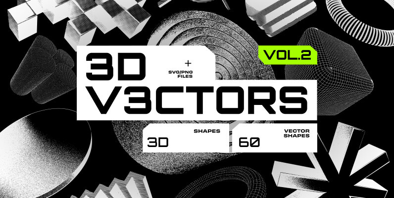 3D V3CTORS vol 2