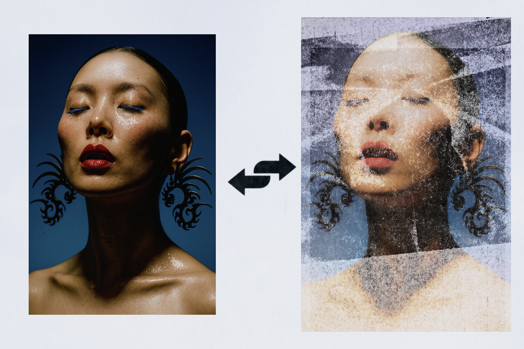 Reverse Print Texture Pack 8