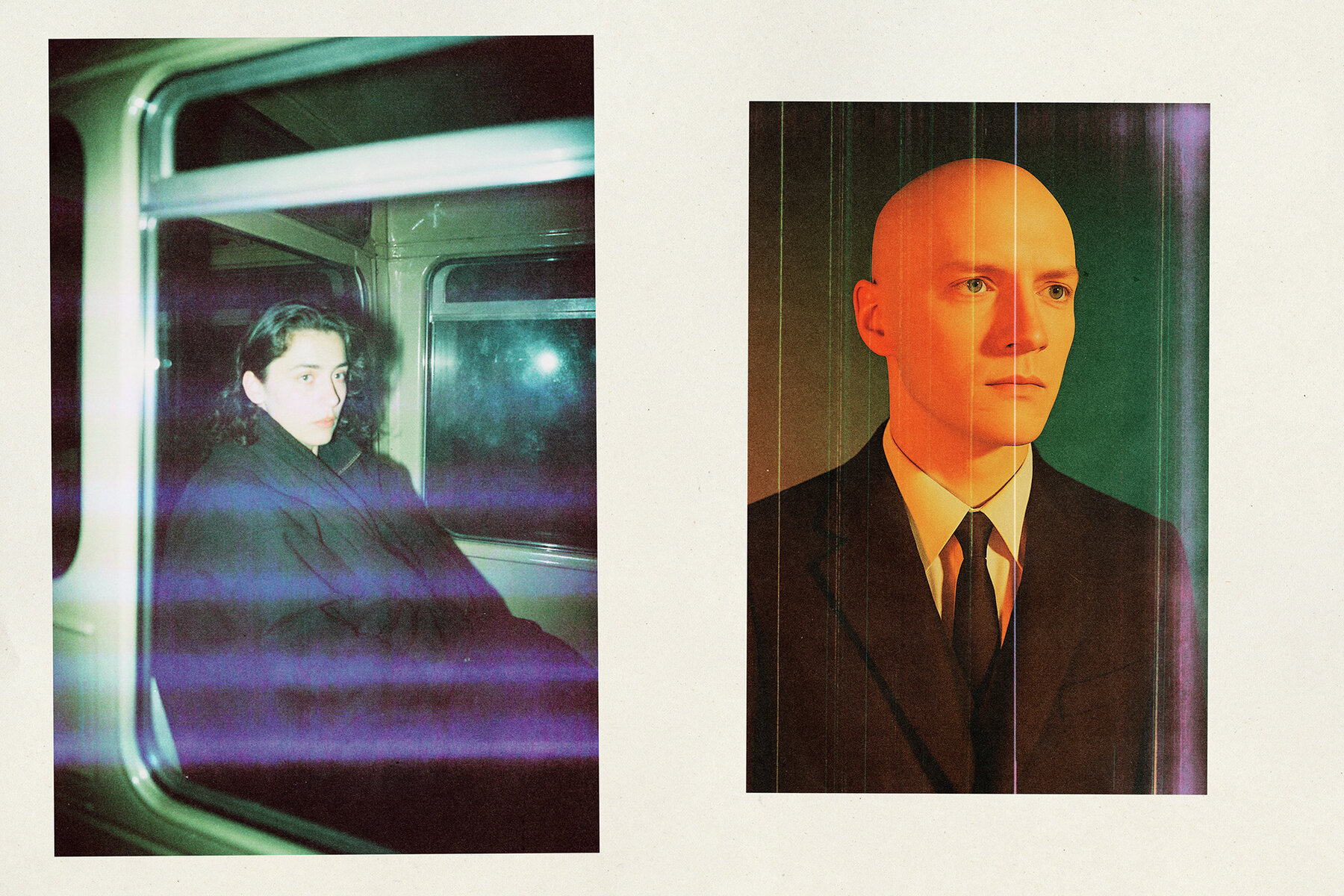 Glitched Print Texture Pack 8