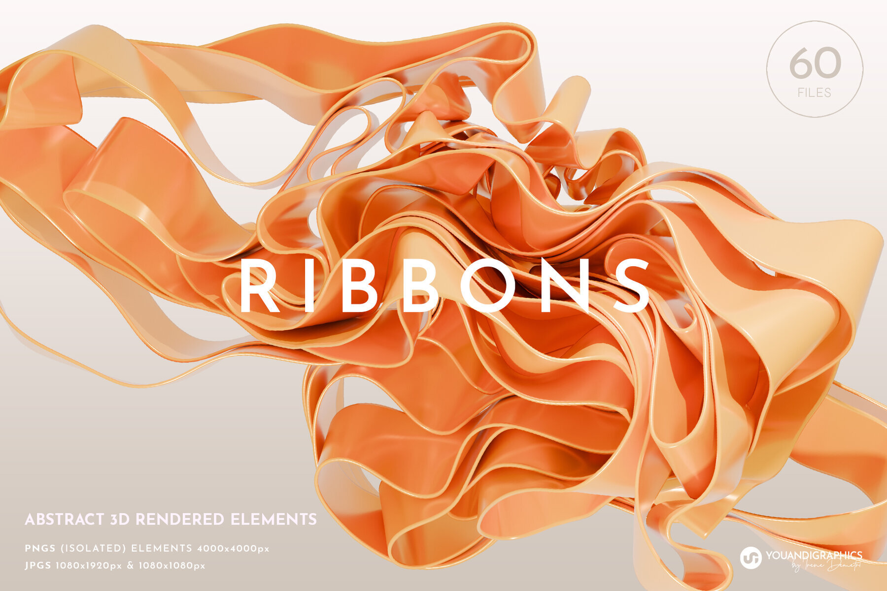 Ribbons Abstract 3d Elements 1