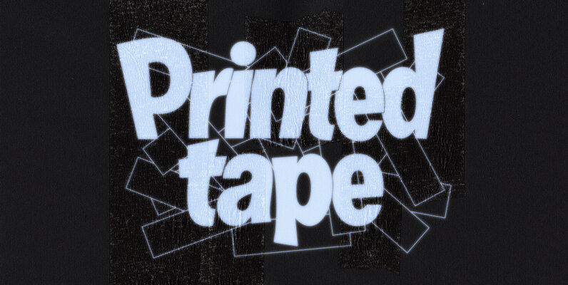 Printed Tape Texture Pack