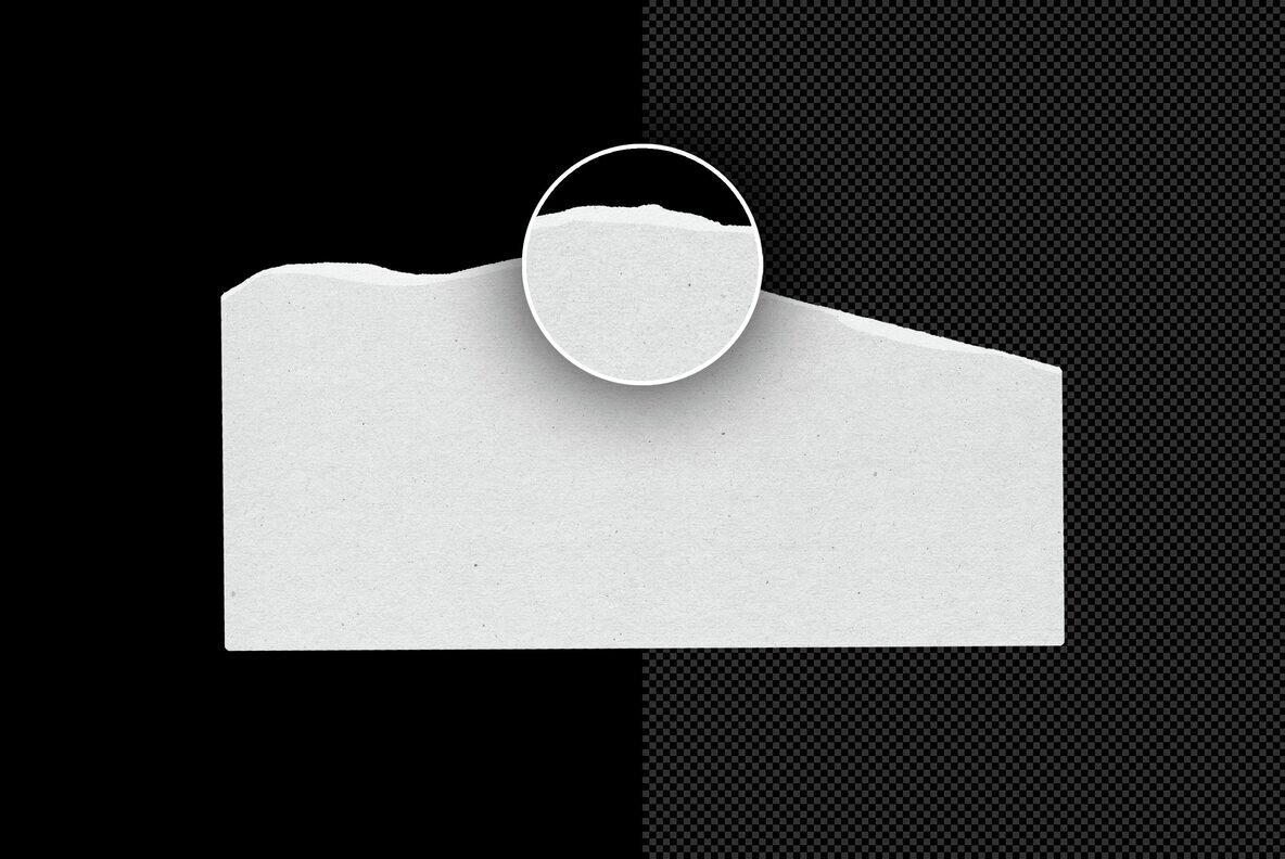 Assorted Ripped Paper Elements 3