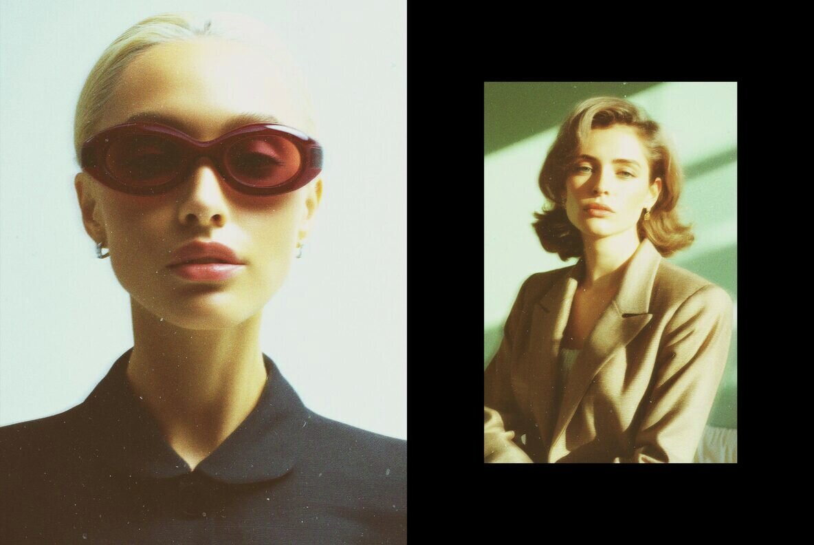 Retro Shine Photo Effect 2