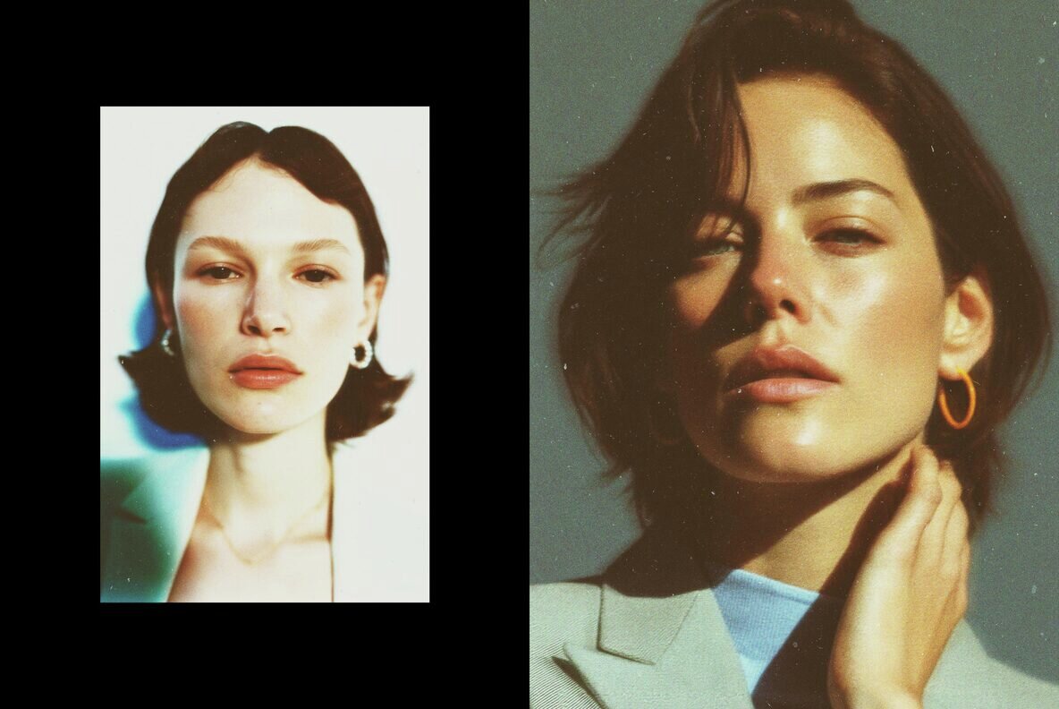 Retro Shine Photo Effect 6