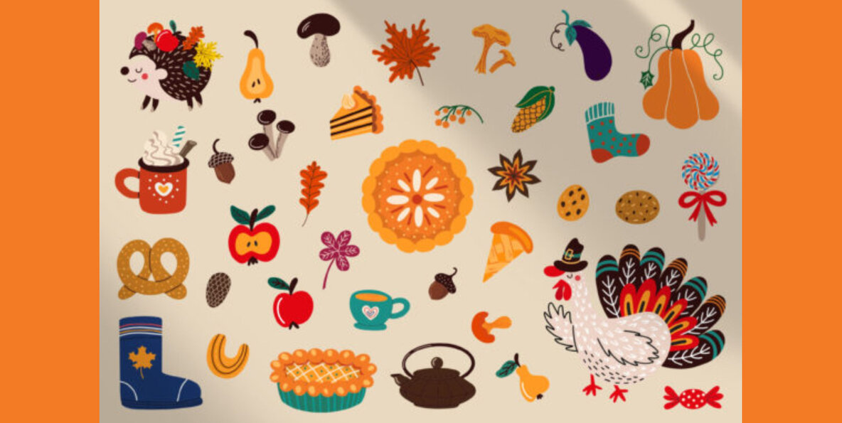 Thanksgiving Day Patterns   Cliparts 8