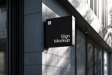 Sign Mockup DV SB001