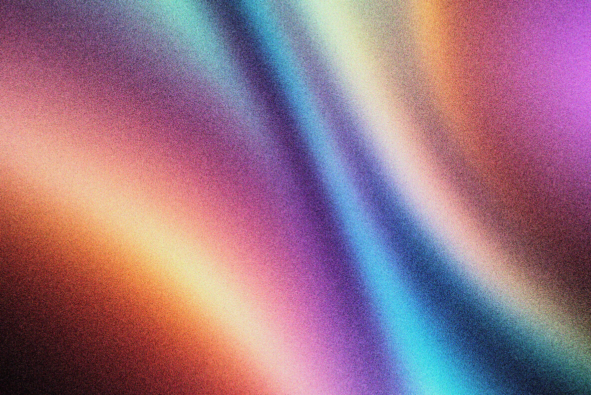 Dark Iridescent Grainy Gradients 5