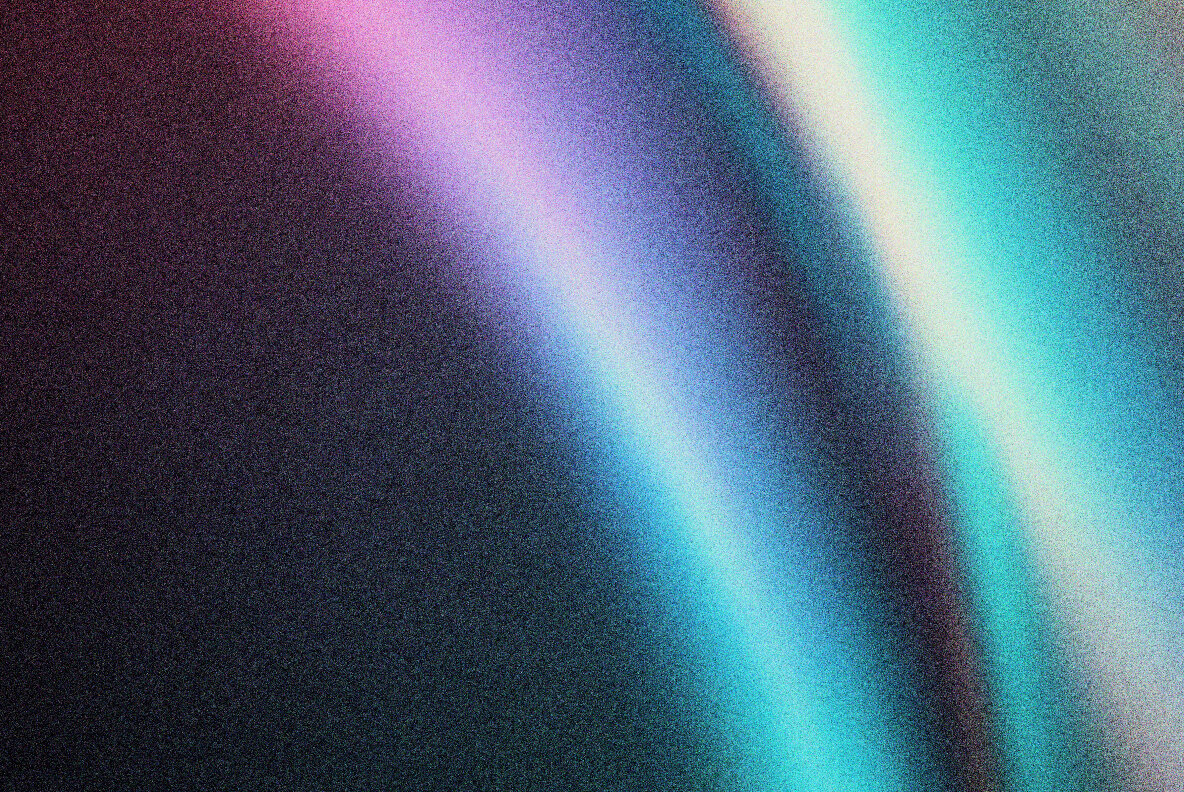 Dark Iridescent Grainy Gradients 8