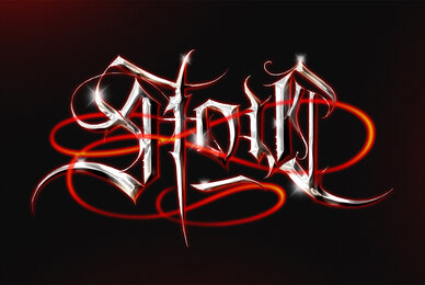 Chrome Gothic Text Effect   Dark Metallic PSD Template