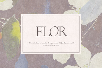 FLOR Seamless Patterns Collection