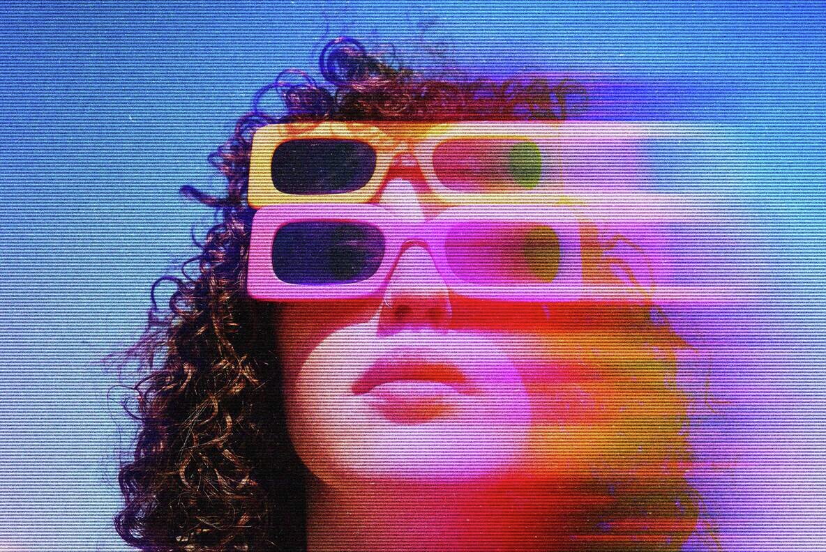 Blurry Lined Motion Photo Effect 7