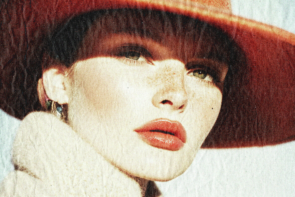 Old Print Photo Effect 3