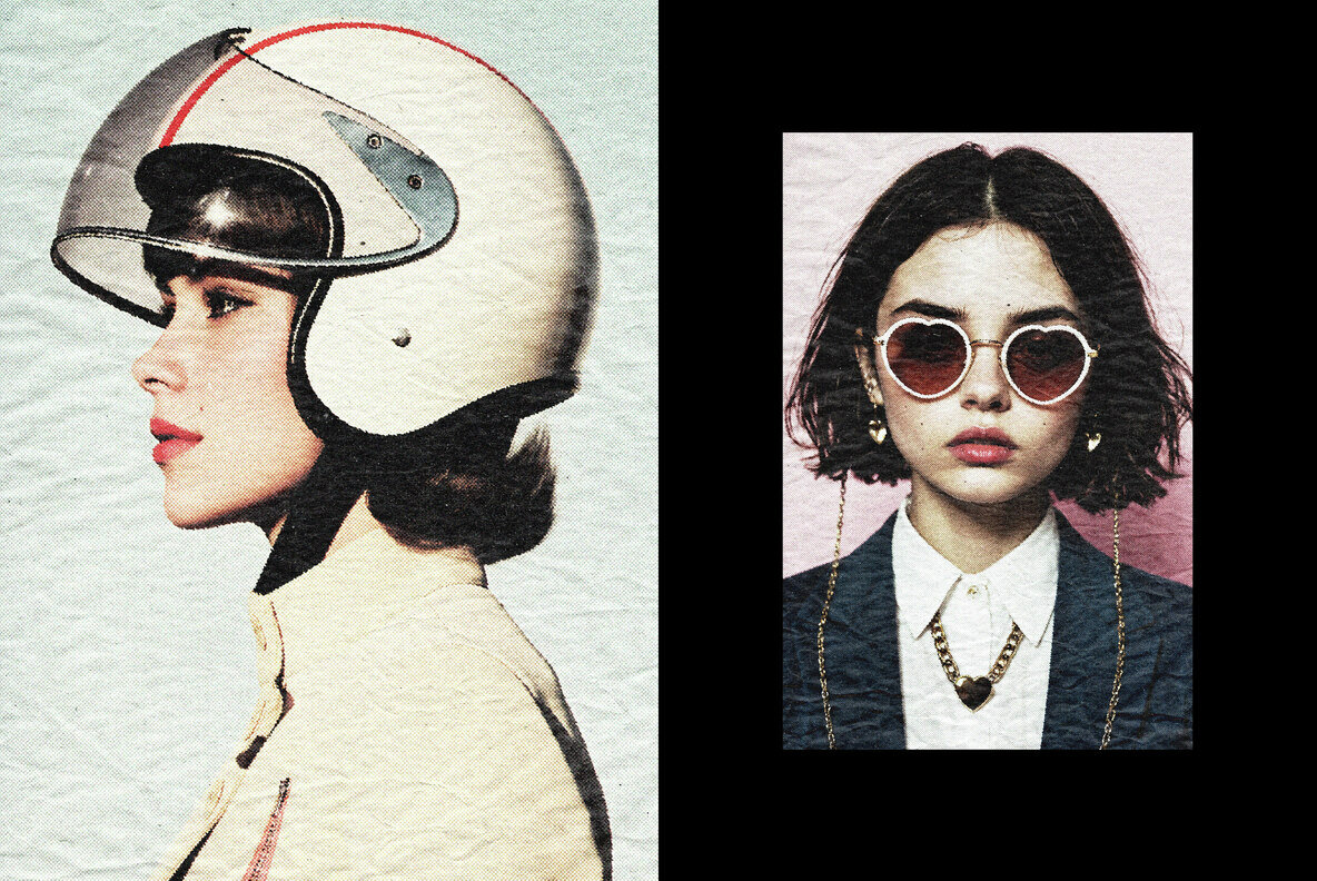 Old Print Photo Effect 5