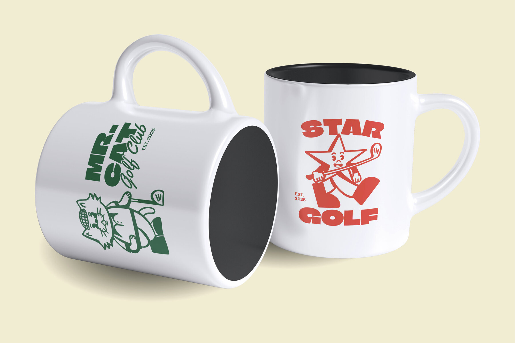 Retro Golf Graphic Collection 12