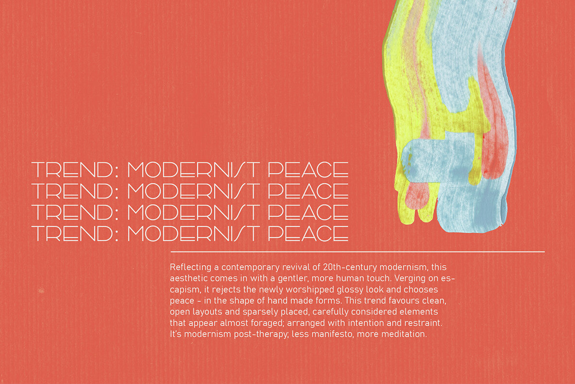 Gentle Strokes Abstract Elements 3