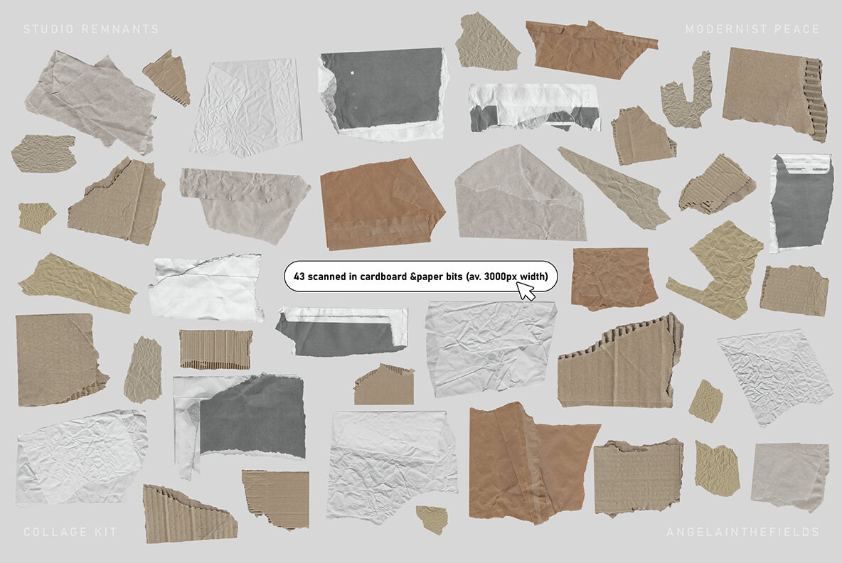 Studio Remnants Collage Kit 9