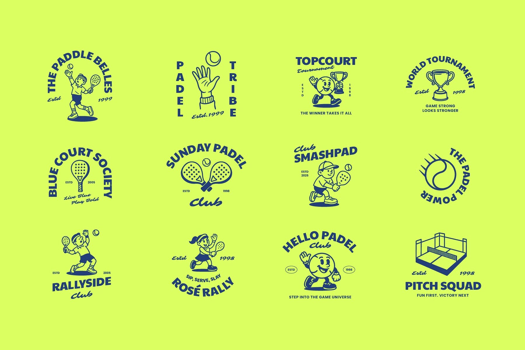 Padel Graphics Collection 4