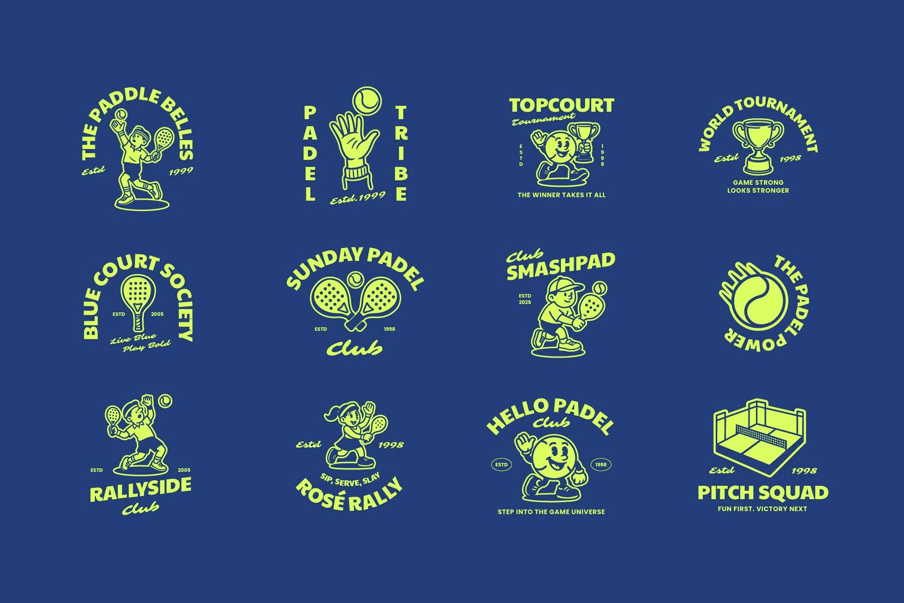 Padel Graphics Collection 5