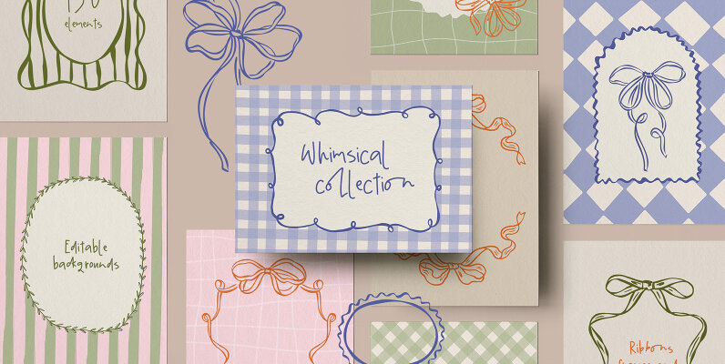 Whimsical Frames and Bows P2