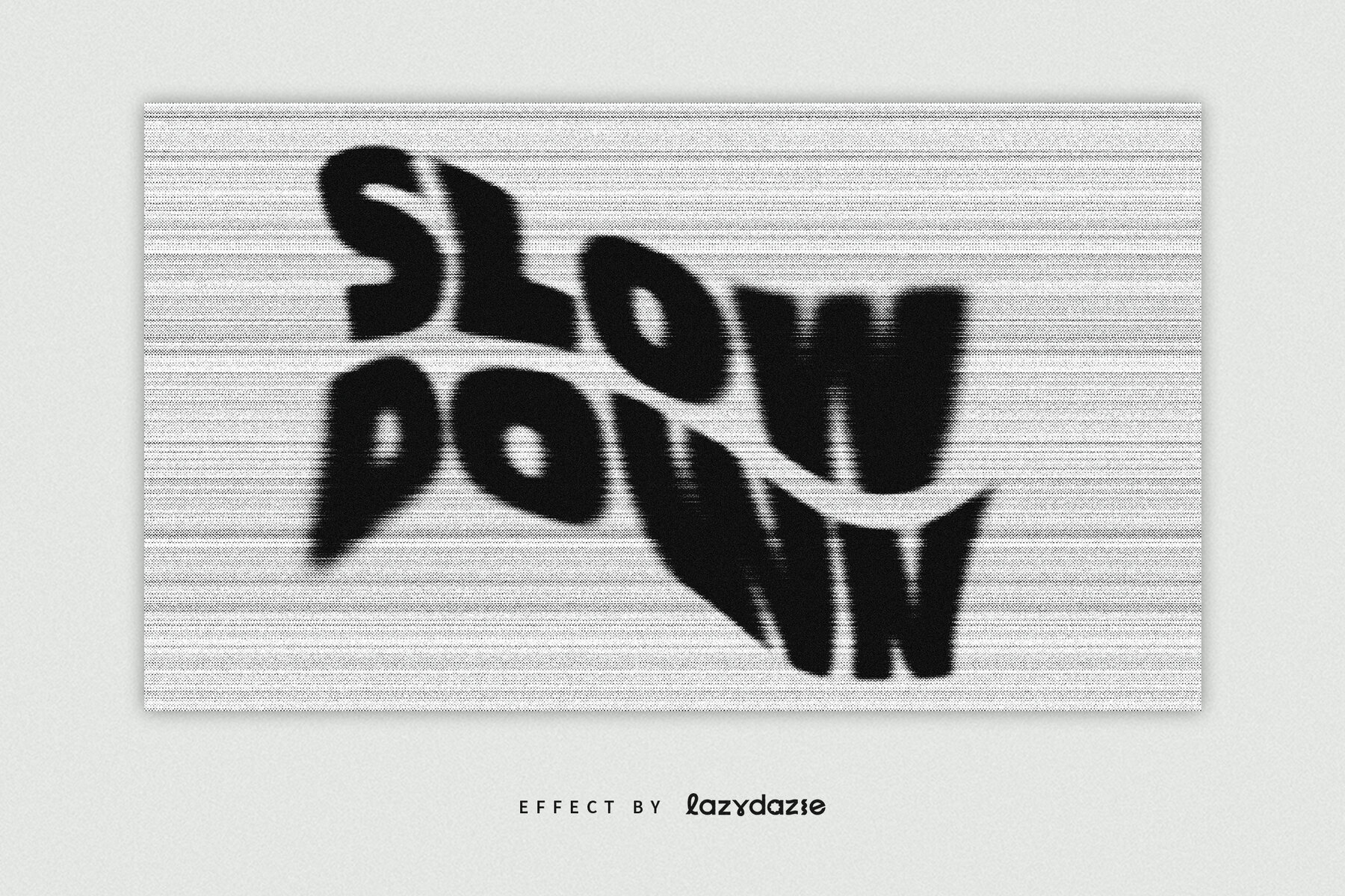 Ink Bleed Text Effect Mockup 3