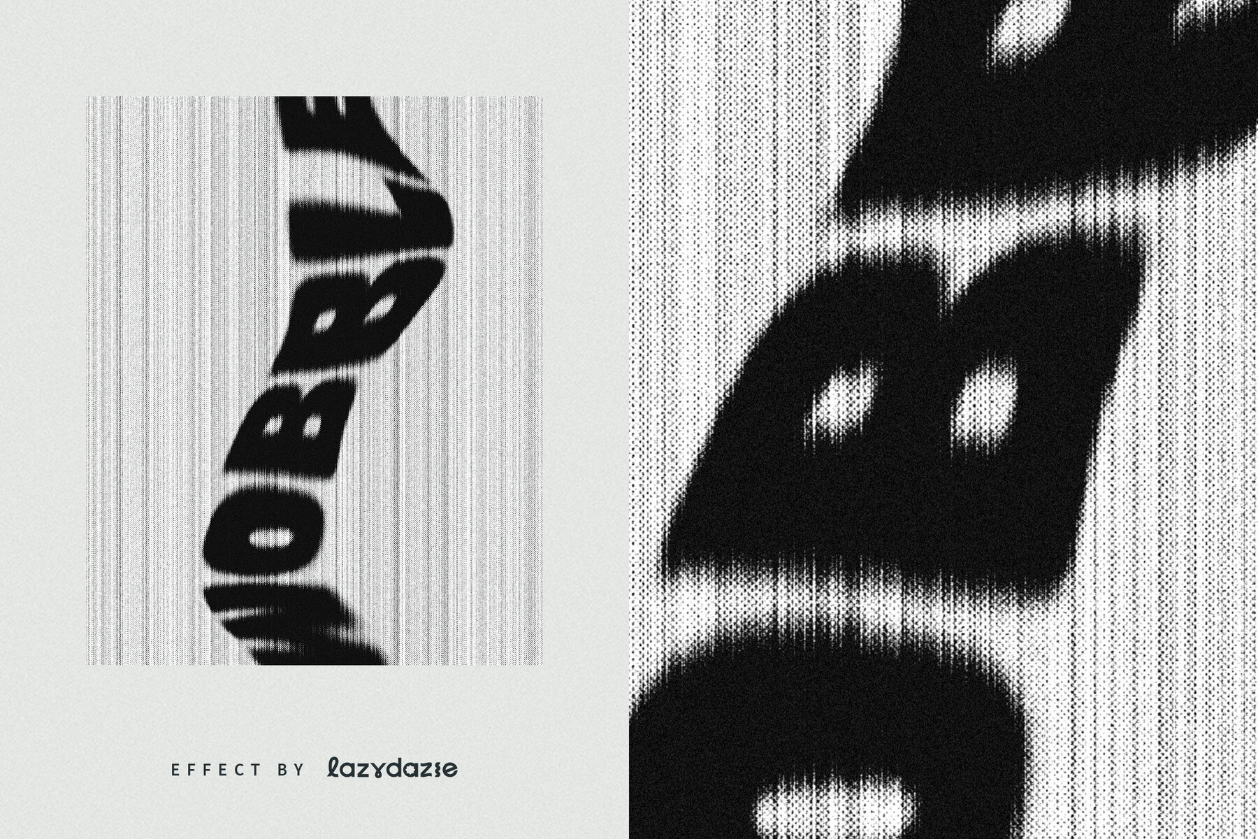 Ink Bleed Text Effect Mockup 6