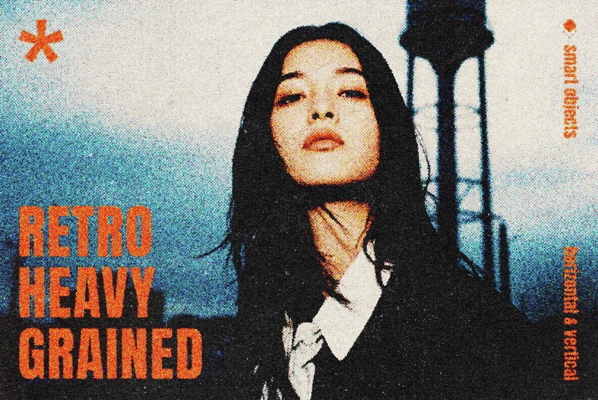 Retro Heavy Grained Photo Effect 1