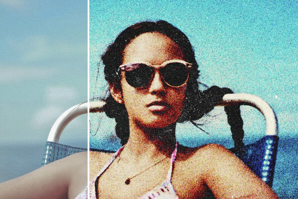 Retro Heavy Grained Photo Effect 5