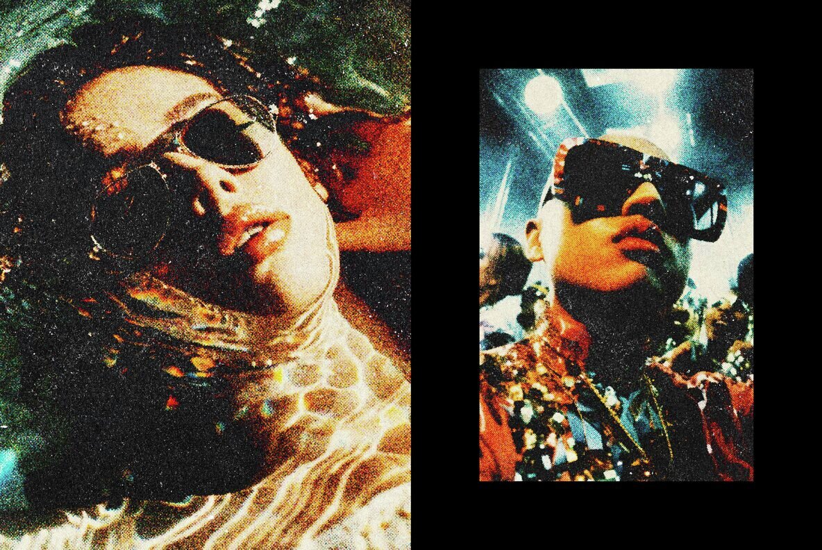 Retro Heavy Grained Photo Effect 6