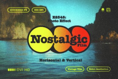 Nostalgic Film Photo Effect