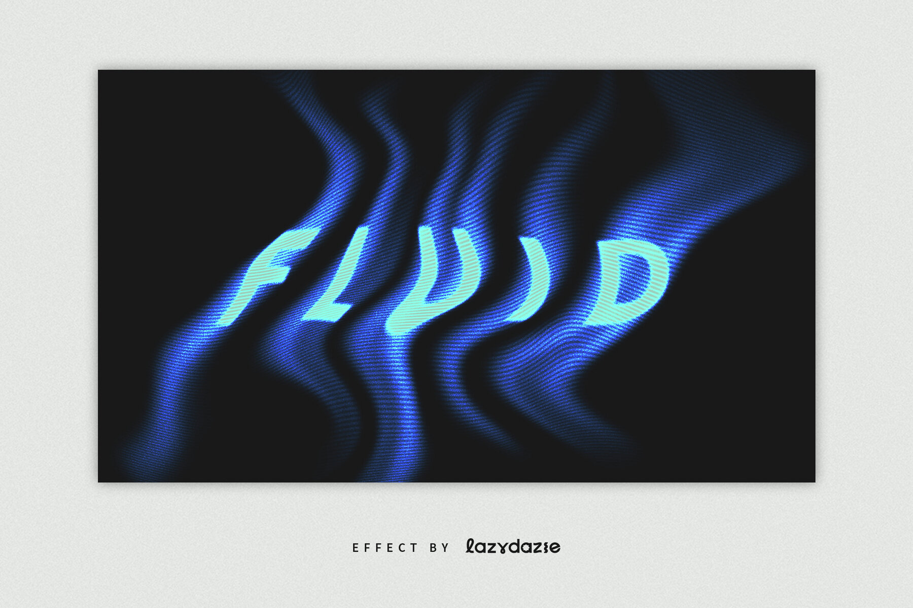 Dissolving Glow Text Effect Mockup 4