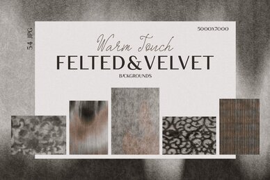 Warm Touch Felted  Velvet     Backgrounds