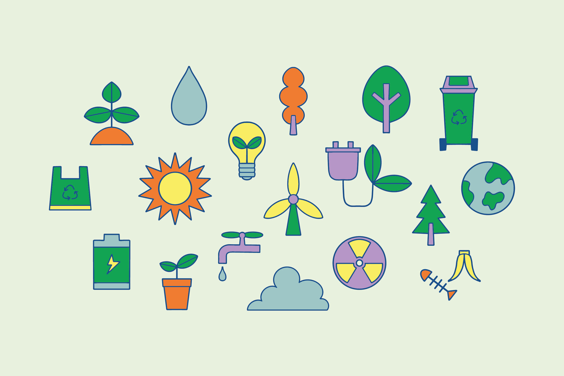 Sustainability Icon Collections 2