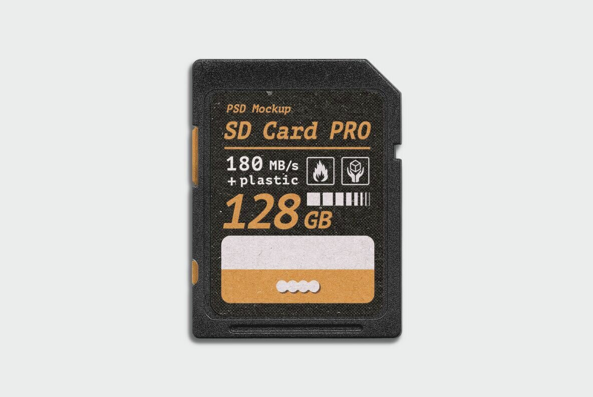 SD Card Mockup 2
