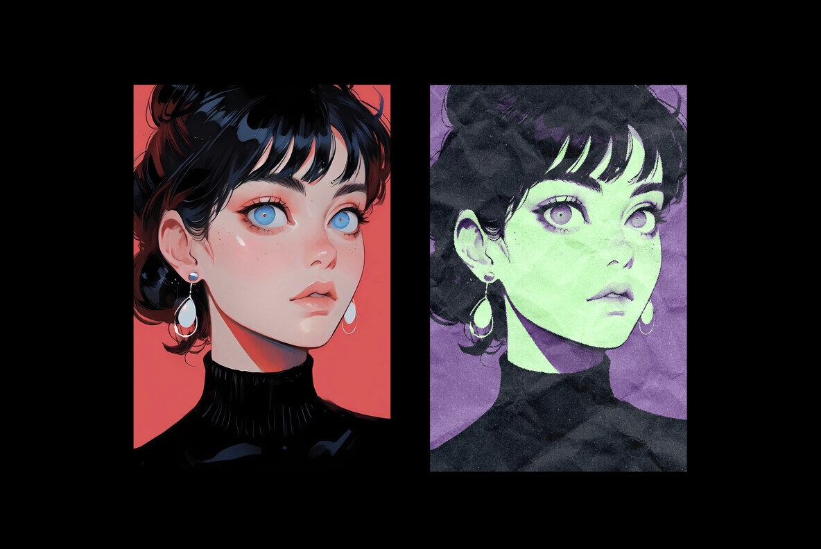 Crumpled Postcard Photo Effect 6