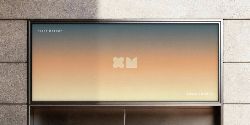 Entrance Billboard Mockup