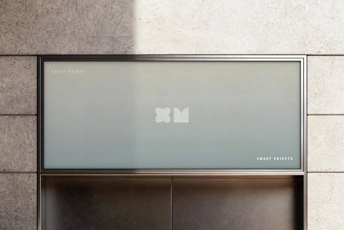 Entrance Billboard Mockup 4