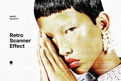 Retro Scanner Photo Effect