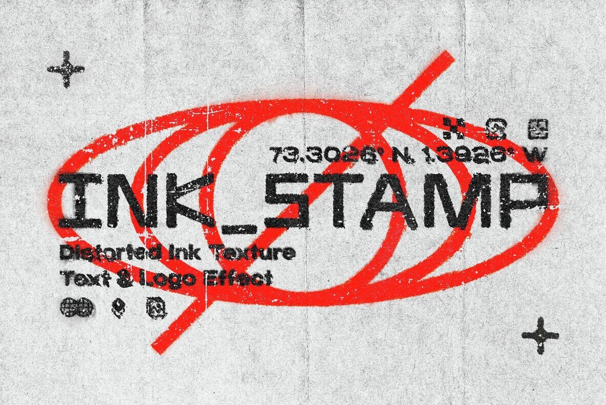 Ink Stamp Text Effect 1